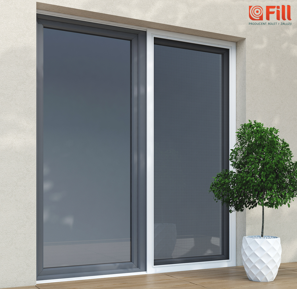 Moskitiery przesuwne i plisowane